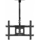 Кронштейн ONKRON/ потолочный 22-70" макс 400х600 высота 717-1584мм наклон -5°/+15° поворот: 60° Макс нагрузка: 68,2кг