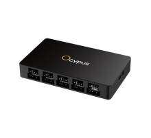 концентратор Ocypus Delta EH10 BK, 10 ports FAN/ARGB Hub