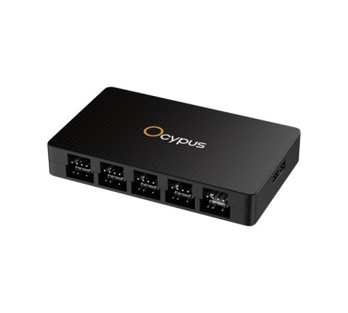 концентратор Ocypus Delta EH10 BK PRO, 10 ports FAN/ARGB Hub, remote control