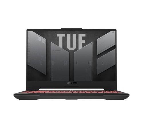 Ноутбук/ ASUS TUF F15 FX507VV-LP192 15.6"(1920x1080 (матовый, 144Hz) IPS)/Intel Core i7 13620H(2.4Ghz)/16384Mb/1024PCISSDGb/noDVD/Ext:nVidia GeForce RTX4060(8192Mb)/Cam/BT/WiFi/90WHr/war 1y/2.2kg/Mecha Gray/DOS Ноутбук/ ASUS TUF F15 FX507VV-LP192 15.6"(1920x1080 (матовый, 144Hz) IPS)/Intel Core i7 13620H(2.4Ghz)/16384Mb/1024PCISSDGb/noDVD/Ext:nVidia GeForce RTX4060(8192Mb)/Cam/BT/WiFi/90WHr/war 1y/2.2kg/Mecha Gray/DOS