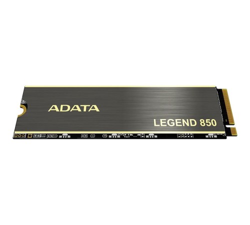 Твердотельный накопитель/ ADATA SSD LEGEND 850, 1TB, M.2(22x80mm), NVMe 1.4, PCIe 4.0 x4, 3D NAND, R/W 5000/4500MB/s, IOPs 400 000/550 000, TBW 1000, DWPD 0.54, with Heat Sink (5 лет) Твердотельный накопитель/ ADATA SSD LEGEND 850, 1TB, M.2(22x80mm), NVMe 1.4, PCIe 4.0 x4, 3D NAND, R/W 5000/4500MB/s, IOPs 400 000/550 000, TBW 1000, DWPD 0.54, with Heat Sink (5 лет)