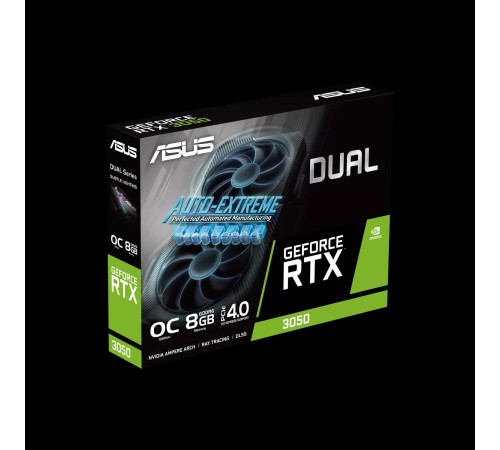 Видеокарта/ DUAL-RTX3050-O8G-V2 Видеокарта/ DUAL-RTX3050-O8G-V2