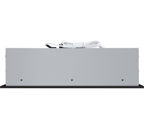 ВЫТЯЖКА MAUNFELD CROSBY SINGL 60 BLACK/ Полновстраиваемая, 60см, 850 м3, кнопочное управление, LED, площадь кухни до 30м2, опция: угольный фильтр CF140C-2шт, черная