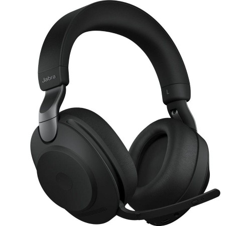 Гарнитура беспроводная/ Jabra Evolve2 85, Link380a UC Stereo Stand Black