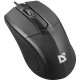 Мышь проводная Defender Optimum MB-270 USB B(Черный) 2кн+кл 1000dpi (52270)