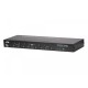 Переключатель, электрон., KVM+Audio, 1 user USB+DVI => 8 cpu USB+DVI, со шнурами USB DVI-D 2x1.8м., 1920x1200 DVI Single Link/2048x1536 VGA, 1U 19", исп.спец.шнуры, OSD, каскад 512, (2-портовый USB 2.0 hub)/ 8 PORT USB DVI SINGLE LINK KVM SWITCH