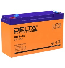 Аккумуляторная батарея Delta Аккумуляторная батарея для ИБП HR 6-12 (6V/12Ah)