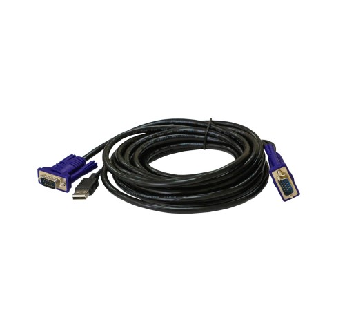 Кабель/ Кабель KVM с разъемами VGA и USB, 3 м Кабель/ Кабель KVM с разъемами VGA и USB, 3 м