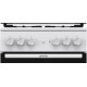 Комбинированная плита Gorenje/ Комбинированная плита Gorenje, Линия Essential, Эмаль SilverMatte, объем духовки 68 л, механическое управление, электроподжиг, рельефные направляющие, 2 стекла+термослой, энергоэффективность А, цвет белый