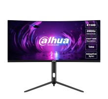 Монитор игровой 30'' 21:9 2560х1080(UW-UXGA) VA, Curved, 200 Hz, 250 cd/m2, 3000:1, 1ms, 2xHDMI, DP, Height adj, Tilt, 3Y, Black