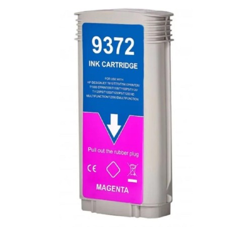 -/ Струйный картридж NV Print 72 (NV-C9372A) Magenta для HP DesignJet T1100, T1120, T1200, T1300,  T610, T620, T770, T790, T2300, T795 (130 мл)