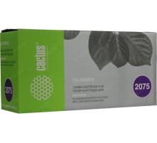 -/ Картридж лазерный Cactus CS-TN2075 TN-2075 черный (2500стр.) для Brother DCP-7010/7010R/7020/7025/70