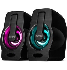 АС SVEN 255, черный (6 Вт, питание USB, подсветка)