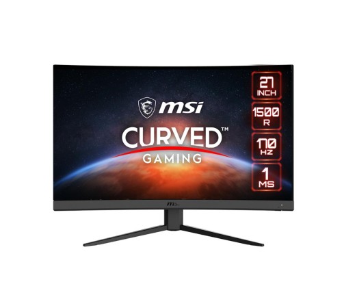 Монитор/ MSI G27CQ4 E2 27'' 2560x1440, VA, 178/178, 4мс, 250nit, 3000:1, 170Hz, DP/2HDMI, T, Black Монитор/ MSI G27CQ4 E2 27'' 2560x1440, VA, 178/178, 4мс, 250nit, 3000:1, 170Hz, DP/2HDMI, T, Black
