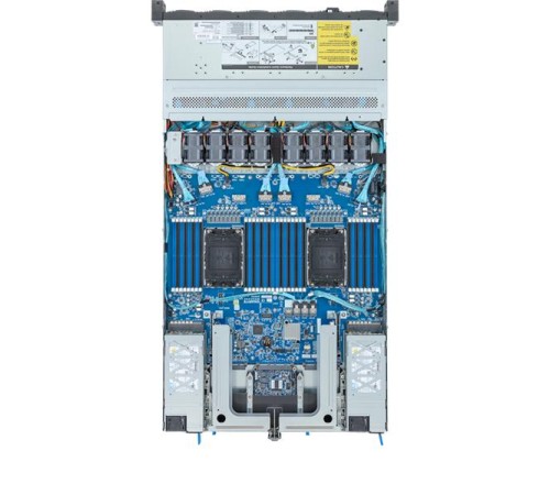 Шасси серверное Gigabyte Server Platform R183-S96 / 1U / 2xIntel (Gen 4/5) / 2xHS / 32xDIMM / 12xSFF NVME/SAS/SATA / 2x1GbE / 2xOCP 3.0 / 2xFHHL / 2x1600W / Rails Шасси серверное Gigabyte Server Platform R183-S96 / 1U / 2xIntel (Gen 4/5) / 2xHS / 32xDIMM / 12xSFF NVME/SAS/SATA / 2x1GbE / 2xOCP 3.0 / 2xFHHL / 2x1600W / Rails