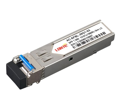 Трансивер/ SFP WDM module, 1.25G, 1310Tx/1550Rx, 3KM, DDM, LC Трансивер/ SFP WDM module, 1.25G, 1310Tx/1550Rx, 3KM, DDM, LC