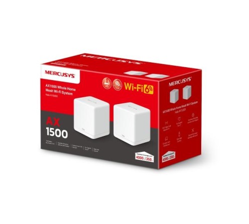 MESH система/ AX1500 Whole Home Mesh Wi-Fi System Wi-Fi 6