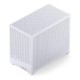 Корпус без блока питания/ Case JONSBO D32 PRO, Mini-Tower, TG, no fan, 2xUSB-A 3.2 + 1xUSB-C 3.2, mATX, mDTX, mITX White