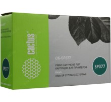 -/ Картридж лазерный Cactus CS-SP377 408162 черный (6400стр.) для Ricoh Aficio SP 377DNwX/377SFNwX