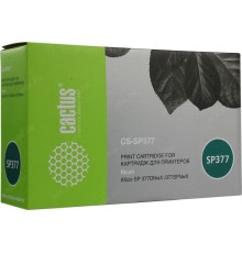 -/ Картридж лазерный Cactus CS-SP377 408162 черный (6400стр.) для Ricoh Aficio SP 377DNwX/377SFNwX