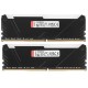 Память оперативная/ Kingston 64GB 3600MT/s DDR4 CL18 DIMM (Kit of 2) FURY Beast RGB