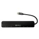 USB хаб ORIGO Док-станция USB-C, 1xUSB 3.0, 1xUSB-C/PD 3.0, 2xUSB 2.0, 1x1000Base-T, 1xHDMI, слот SD/TF/microSD