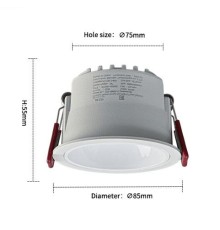 ZXS-GMSD-12 Светильник MSR MISSILER COB Antiglare waterproof spotlight