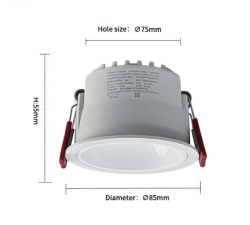 ZXS-GMSD-12 Светильник MSR MISSILER COB Antiglare waterproof spotlight (Вскрытая упаковка) ZXS-GMSD-12 Светильник MSR MISSILER COB Antiglare waterproof spotlight (Вскрытая упаковка)