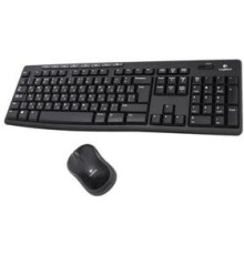 Комплект беспроводной Logitech MK270 ЛАТИНИЦА (без кириллицы) (клавиатура+мышь) (арт. 920-003381, M/N: MR0085 / Y-R0042 / C-U0010) (Мятая упаковка)