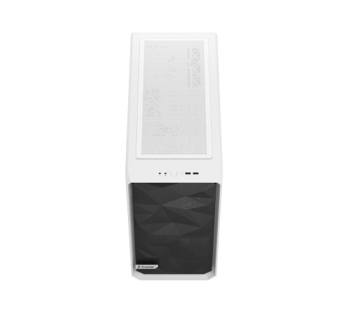 Корпус ПК без блока питания/ Case Fractal Design Meshify 2 Lite TG Clear Tint, Midi-Tower, 3x140mm, 2xUSB-A 3.2 E-ATX, ATX, mATX, mITX White
