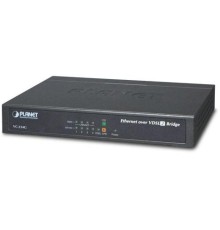 VC-234G конвертер Ethernet в VDSL2, внешний БП/ 4-Port 10/100/1000T Ethernet to VDSL2 Bridge - 30a profile w/ G.vectoring, RJ11