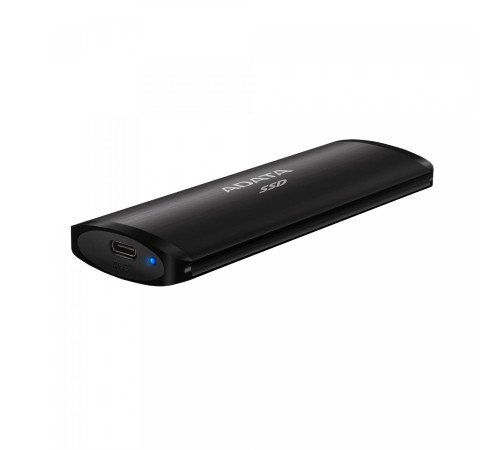 Твердотельный накопитель/ ADATA External SSD SE760, 256GB, Type-C, USB 3.2 Gen2, R/W 1000/800 MB/s, 122x44x14mm, Black (3 года) Твердотельный накопитель/ ADATA External SSD SE760, 256GB, Type-C, USB 3.2 Gen2, R/W 1000/800 MB/s, 122x44x14mm, Black (3 года)