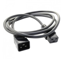 Кабель питания ДКС, IEC 60320 С19 - IEC 60320 C20, 1.8 м, сечение 3 x2,5 мм