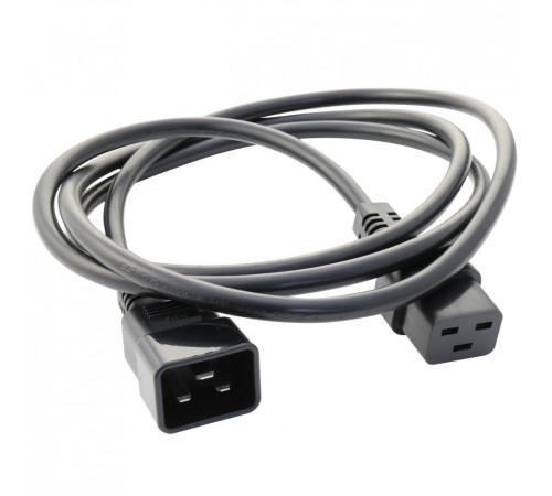 Кабель питания ДКС, IEC 60320 С19 - IEC 60320 C20, 1.8 м, сечение 3 x2,5 мм