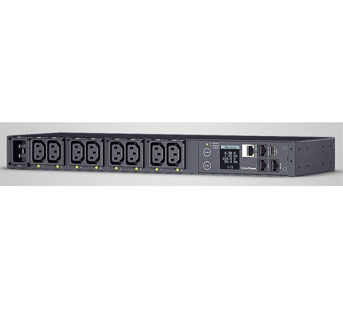 Панель питания распределительная CyberPower PDU PDU41005  (PDU20SWHVIEC8FNET) Switched, 1U type, 16Amp, plug IEC 320 C20, (8) IEC 320 C13 -EOL