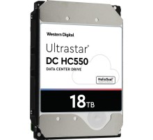 Жесткий диск/ HDD WD/HGST SATA Server 18Tb Ultrastar DC HC550 7200 6Gb/s 512MB (replacement WUH721818ALE6L4) (clean pulled) 1 year warranty