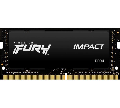 Память оперативная/ Kingston 16GB 3200MT/s DDR4 CL20 SODIMM FURY Impact Память оперативная/ Kingston 16GB 3200MT/s DDR4 CL20 SODIMM FURY Impact
