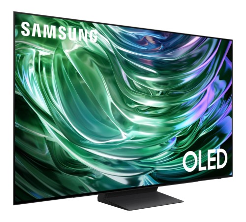 Телевизор 83'' Samsung/ 83", OLED, Ultra HD, Tizen Smart TV, 120 Hz (Up to 144Hz), HDR10+, Wi-Fi, Voice, DVB-T2/C/S2, Bluetooth, CI+(1.4), FreeSync Premium, 2.1Ch 40W, OTS Lite, 4HDMI, 2USB, Graphite Black 2024