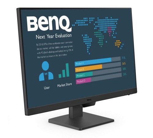 Мониторы/ Benq BL2490 23.8'', 1920x1080, IPS, 100Hz, 20M:1, 250cd, 5ms, 2*HDMI, DP, Speakers, Flicker-free;Low Blue Light, 3Y, Black Мониторы/ Benq BL2490 23.8'', 1920x1080, IPS, 100Hz, 20M:1, 250cd, 5ms, 2*HDMI, DP, Speakers, Flicker-free;Low Blue Light, 3Y, Black