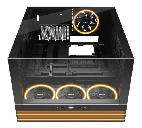 Корпус ПК без блока питания/ Case be quiet! LIGHT BASE 900 FX, Full-Tower, TG, 4x140mm ARGB, 2xUSB-A 3.2, 1xUSB 3.2 Type-C, XL-ATX, E-ATX, ATX, mATX, mITX Black