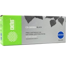 -/ Картридж лазерный Cactus CS-Q6000A Q6000A черный (2500стр.) для HP CLJ 1600/2600N/M1015/M1017