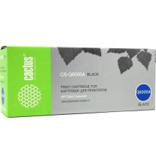 -/ Картридж лазерный Cactus CS-Q6000A Q6000A черный (2500стр.) для HP CLJ 1600/2600N/M1015/M1017