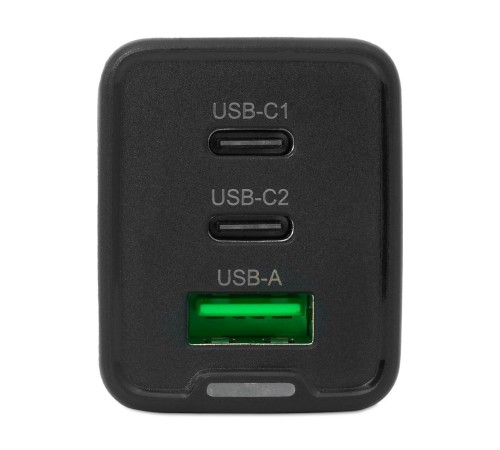 Сетевое зарядное устройство 220В/ Зарядное устройство NERPA PD333CBX 65W GaN PD+QC3.0, 2xUSB-C, 1xUSB-A, USB-C - USB-C 100W cable 1.5m black, EU plug, BOX Сетевое зарядное устройство 220В/ Зарядное устройство NERPA PD333CBX 65W GaN PD+QC3.0, 2xUSB-C, 1xUSB-A, USB-C - USB-C 100W cable 1.5m black, EU plug, BOX