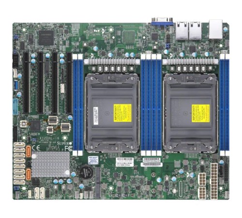 Материнская плата/ MB Supermicro X12DPL-I6, 2x LGA 4189, C621A, 8xDDR4, 4 PCI-E 4.0 x16, M.2 Interface: 2 PCI-E 4.0 x4, 2260, 2280, Dual LAN with Intel® i210 Gigabit Ethernet Controller Материнская плата/ MB Supermicro X12DPL-I6, 2x LGA 4189, C621A, 8xDDR4, 4 PCI-E 4.0 x16, M.2 Interface: 2 PCI-E 4.0 x4, 2260, 2280, Dual LAN with Intel® i210 Gigabit Ethernet Controller