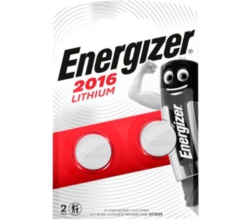 Батарейка CR2016/ Батарейка Energizer CR2016 BL2 Lithium 3V (2/20/280) (2 шт.) Батарейка CR2016/ Батарейка Energizer CR2016 BL2 Lithium 3V (2/20/280) (2 шт.)