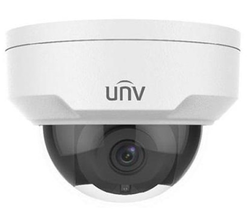 Камера Uniview Видеокамера IP купольная антивандальная, 1/2.7" 4 Мп КМОП @ 30 к/с, ИК-подсветка до 50м., LightHunter 0.003 Лк @F1.6, объектив 2.8 мм, WDR, 2D/3D DNR, Ultra 265, H.265, H.264, MJPEG, 3 потока,