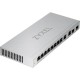Коммутатор/ Switch Zyxel XGS1010-12, 8xGE, 2x1/2.5GE, 2xSFP+, desktop, silent