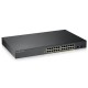 Коммутатор Smart L2 коммутатор PoE+ Zyxel GS1900-24HPv2, rack 19", 24xGE PoE+, 2xSFP, бюджет PoE 170 Вт