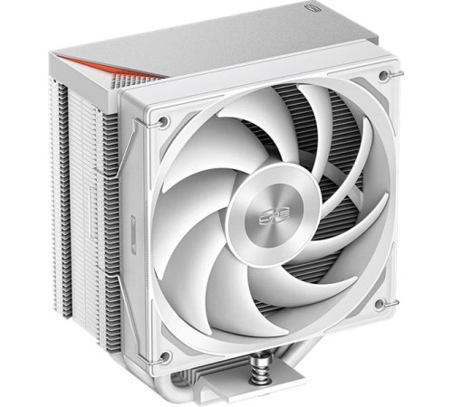 Кулер для процессора PCCooler RZ500 WH, 120mm FAN, 5 HEAT PIPES, 4-PIN PWM, 500-2200 RPM, 32 DBA, FDB BEARING, LGA 1851/1700/1200/115X, AMD AM5/AM4
