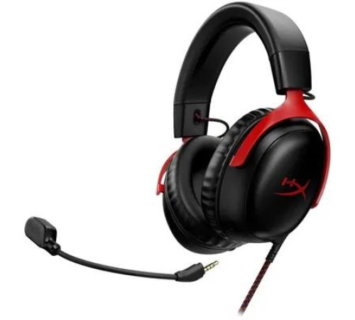 Гарнитура игровая/ HyperX Cloud III Black/Red (CL006 727A9AA) Гарнитура игровая/ HyperX Cloud III Black/Red (CL006 727A9AA)